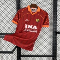 AS Roma 1999-00 Home Retro Jersey