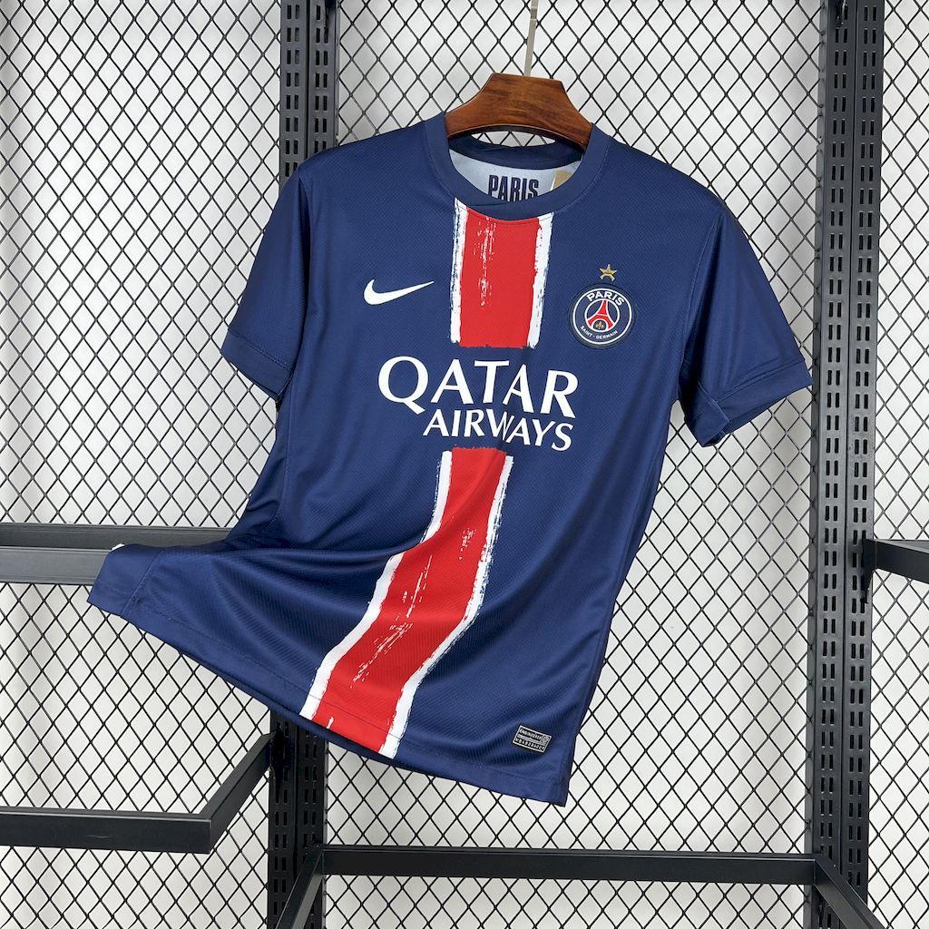 Paris Saint-Germain 202425 Home Jersey (with stars)