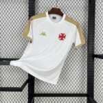 Vasco da gama 2025-26 Supporter White Gold Jersey