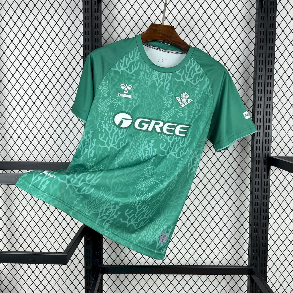 Real Betis 202425 Seaweed theme Jersey Real Betis 202425 Seaweed theme Jersey