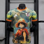 Japan 2025-26 ワンピース-モンキー・D・ルフィ Jersey Player Version