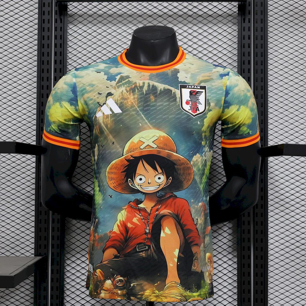 Japan 2025-26 ワンピース-モンキー・D・ルフィ Jersey Player Version Japan 2025-26 ワンピース-モンキー・D・ルフィ Jersey Player Version