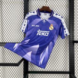 Real Madrid 1996-97 Away Retro Jersey