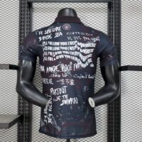Manchester City 2025-26 Black color special edition Jersey Player Version