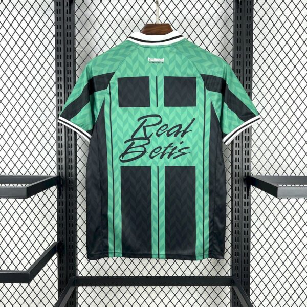 Real Betis 2025 26 Oversize NegraVerde Retro Jersey