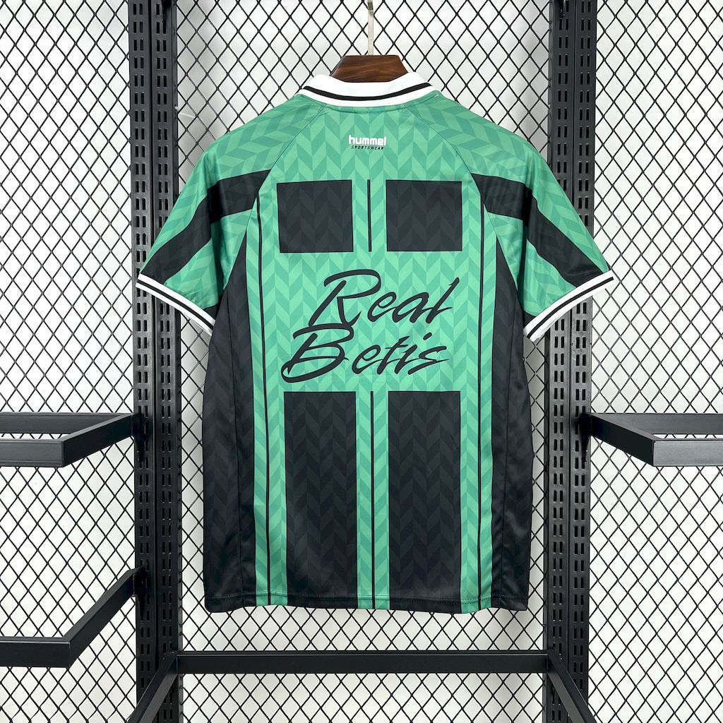 b7d02c90ad3d4811a237f615c8a30a5f Real Betis 2025-26 Oversize NegraVerde Retro Jersey