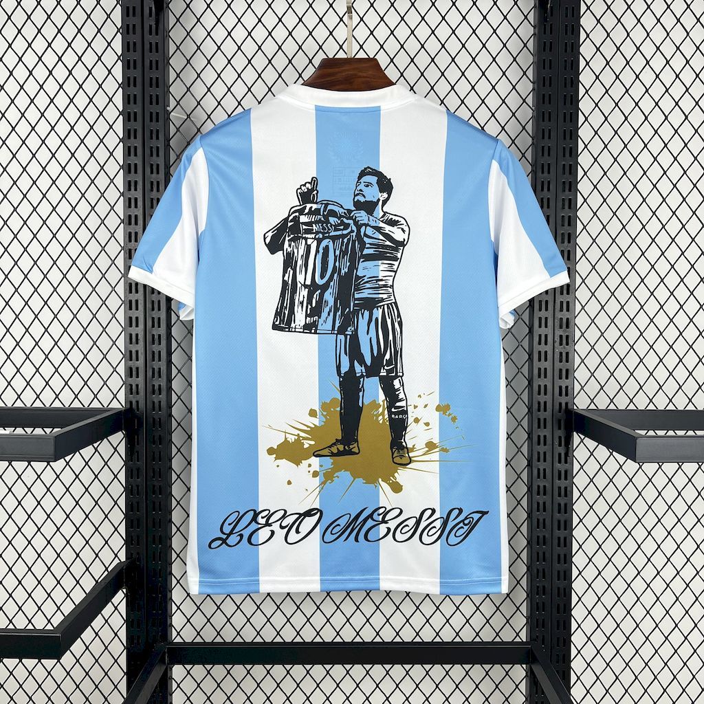 Argentina 202425 Adidas 50th Anniversary Messi Jersey