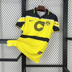 Borussia Dortmund 1996-97 Home Retro Jersey