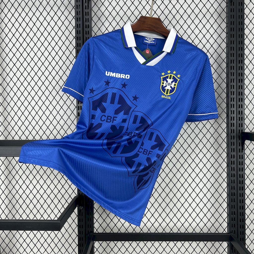 Brazil 1994 World Cup Away Retro Jersey Brazil 1994 World Cup Away Retro Jersey