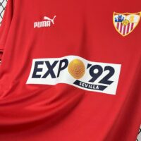 bdb62edd01e846ab962f09f2f7d7d74a Sevilla FC 1987-90 Away Retro Jersey