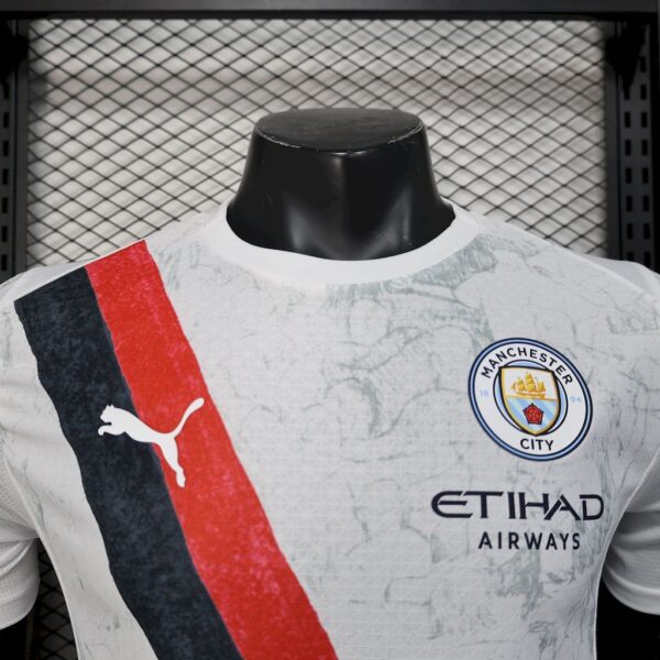 Manchester City 2025 26 Away Jersey Player Version