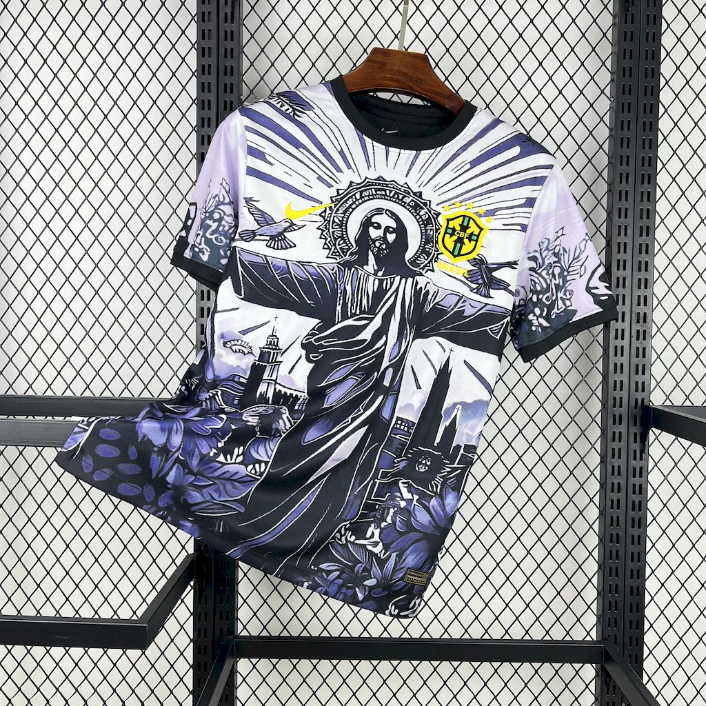 Brazil 2025-26 Dark Purple Jersey