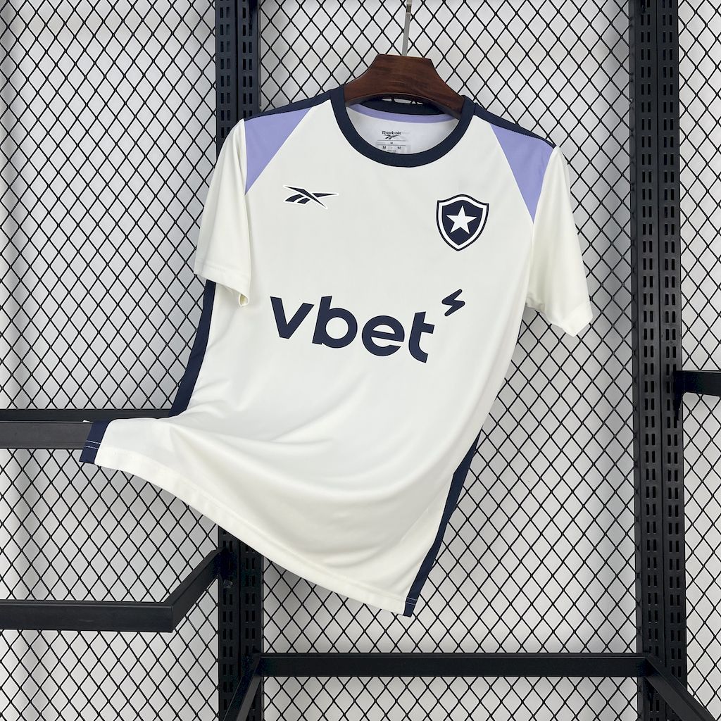 Botafogo 2025-26 Pre-match training white Jersey Botafogo 2025-26 Pre-match training white Jersey