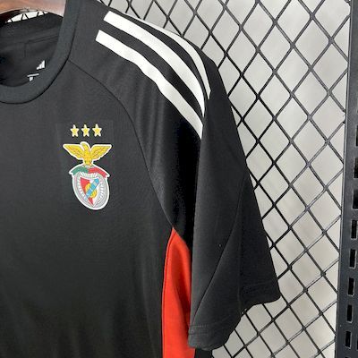 Benfica 2025-26 Black pre-match training suit Jersey