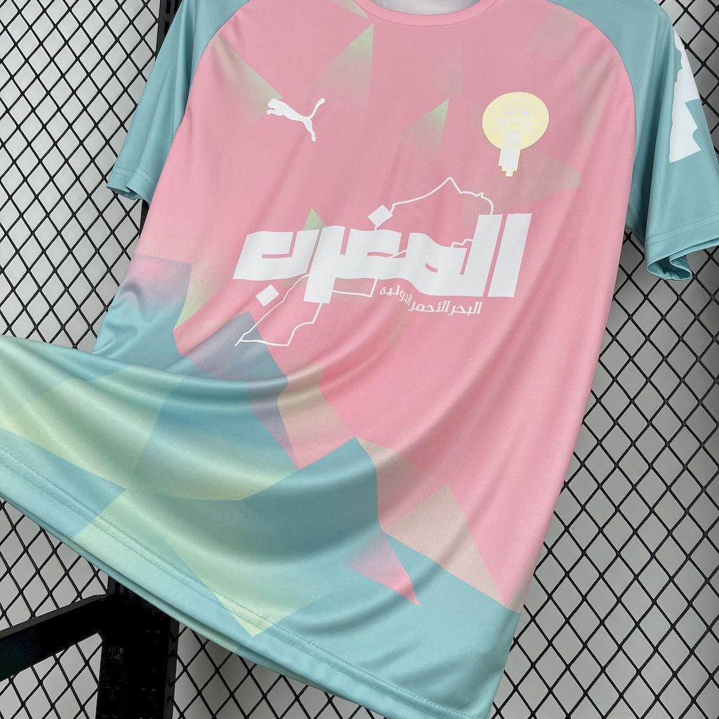 c28e0660ec014b0e995c59989d3a8661 Morocco 2025-26 Colorful ice cream Jersey