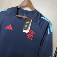 2025-26 Flamengo Training Wear Dark Blue Jersey