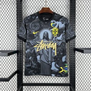Brazil 202425 X STUSSY Jersey - Image 3