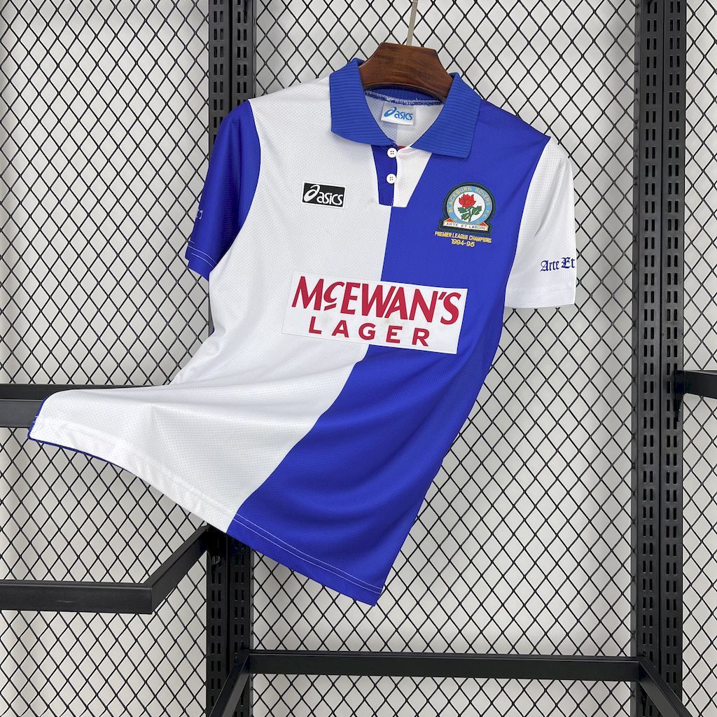 Blackburn Rovers 1994-95 Home Retro Jersey