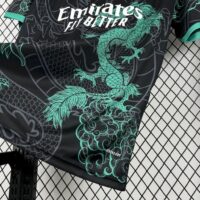 Real Madrid 2025-26 Green and Black Dragon Special Edition Jersey