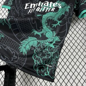 Real Madrid 2025 26 Green and Black Dragon Special Edition Jersey