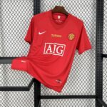 Manchester United 2007-08 Home UCL Retro Jersey