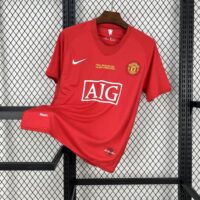 Manchester United 2007-08 Home UCL Retro Jersey