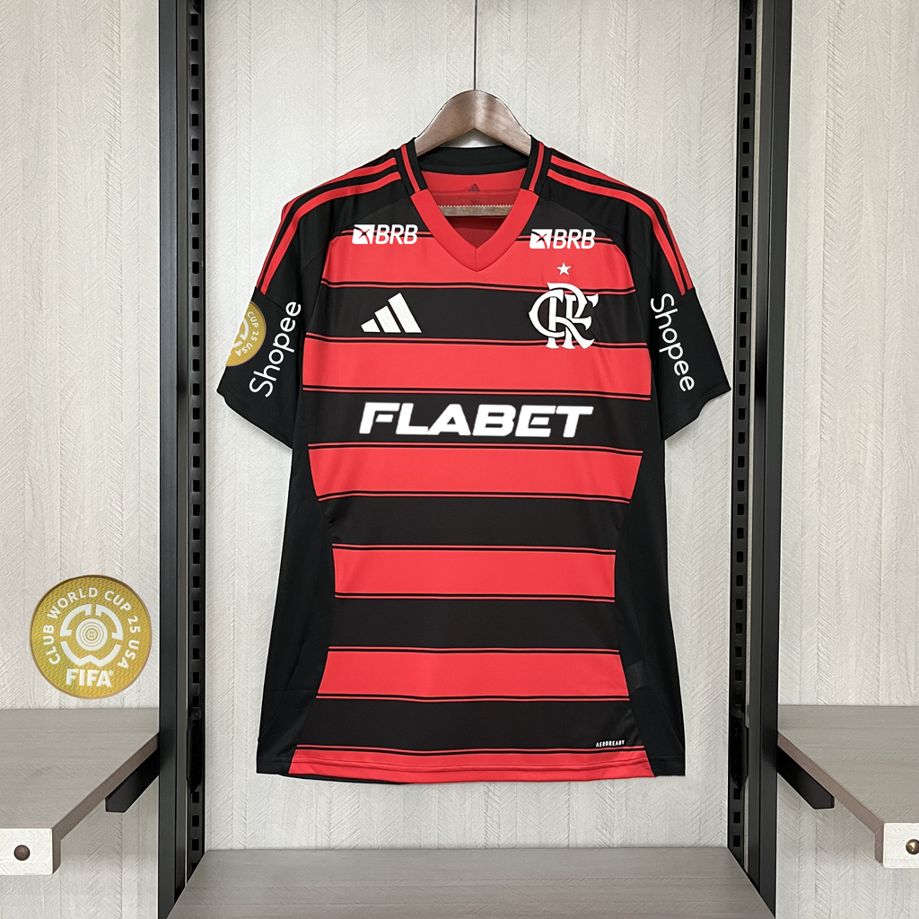 2025-26 Flamengo Home World Club Cup All Sponsors