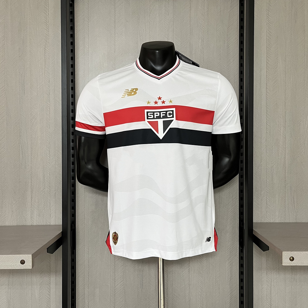 Player Edition 2025-26 Sao Paulo Home Jersey Player Edition 2025-26 Sao Paulo Home Jersey