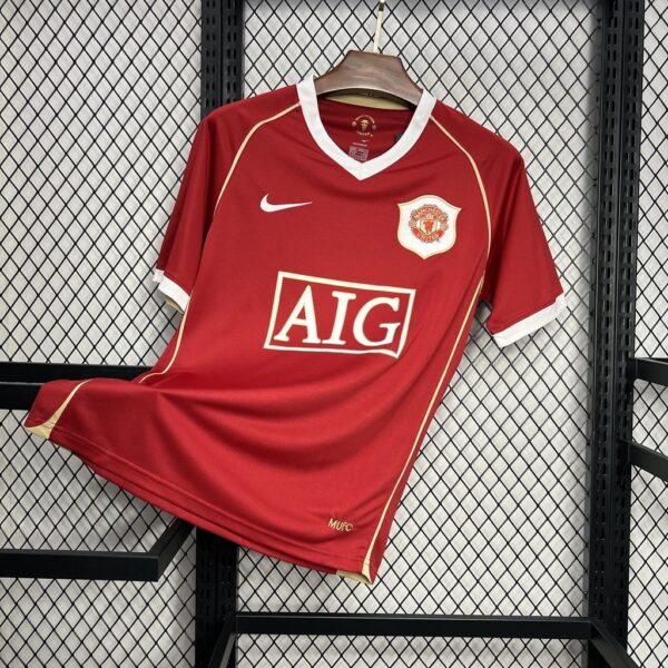 Manchester United 2006-07 Home Retro Jersey - Image 3