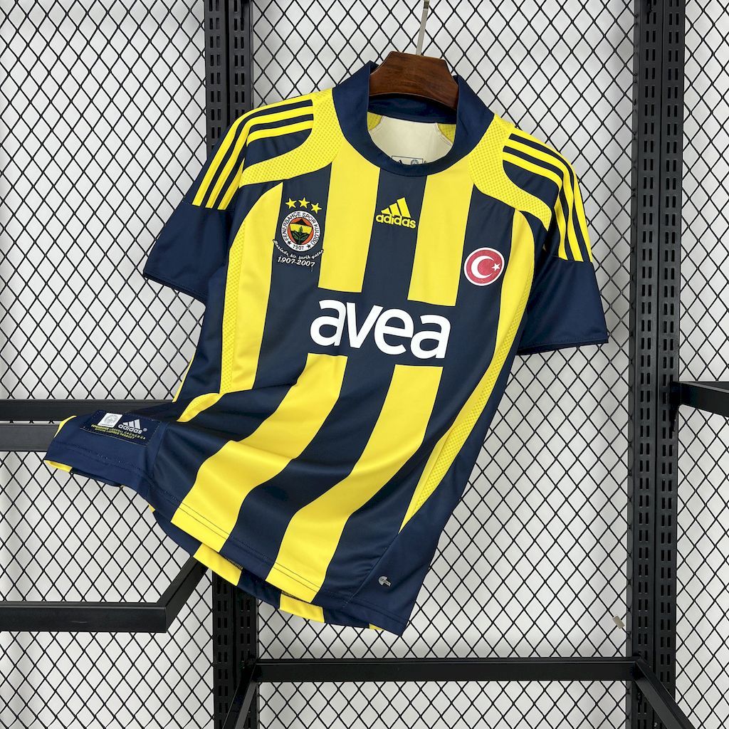 Fenerbahce 2007-08 Home Retro Jersey Fenerbahce 2007-08 Home Retro Jersey