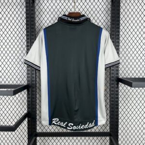 Real Sociedad 2000-02 Away Retro Jersey - Image 2