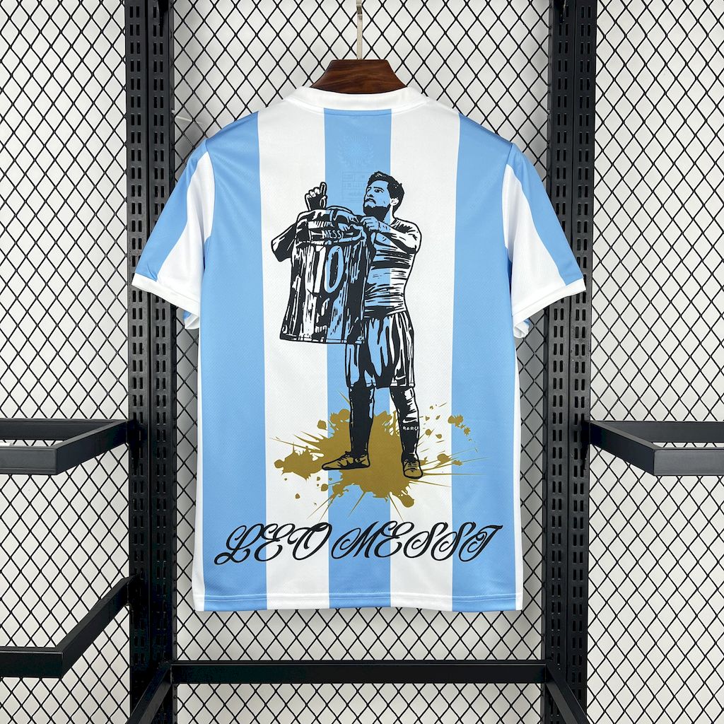 Argentina 2024-25 Adidas 50th Anniversary Messi Jersey
