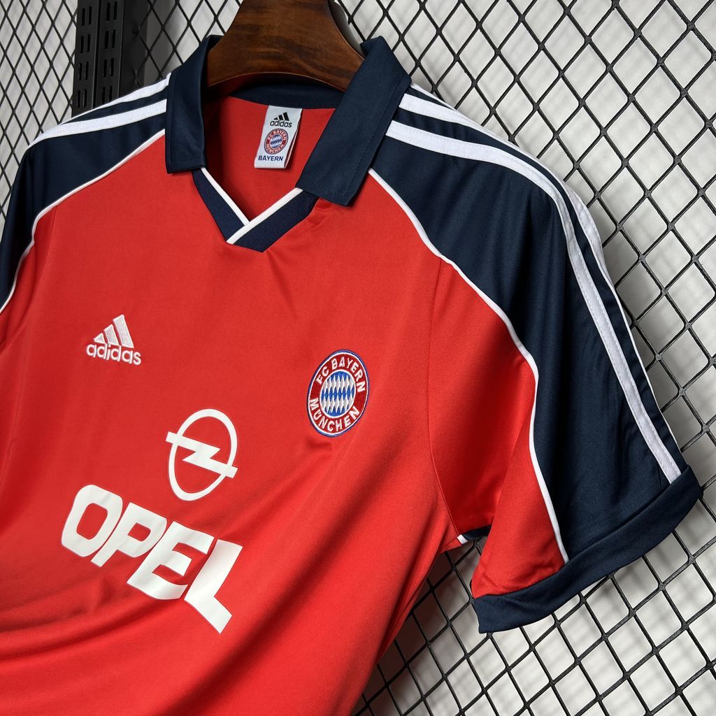 c9576ac2f01d4b00bf3d7f6985ff065f Bayern Munich 2000-01 Home Retro Jersey