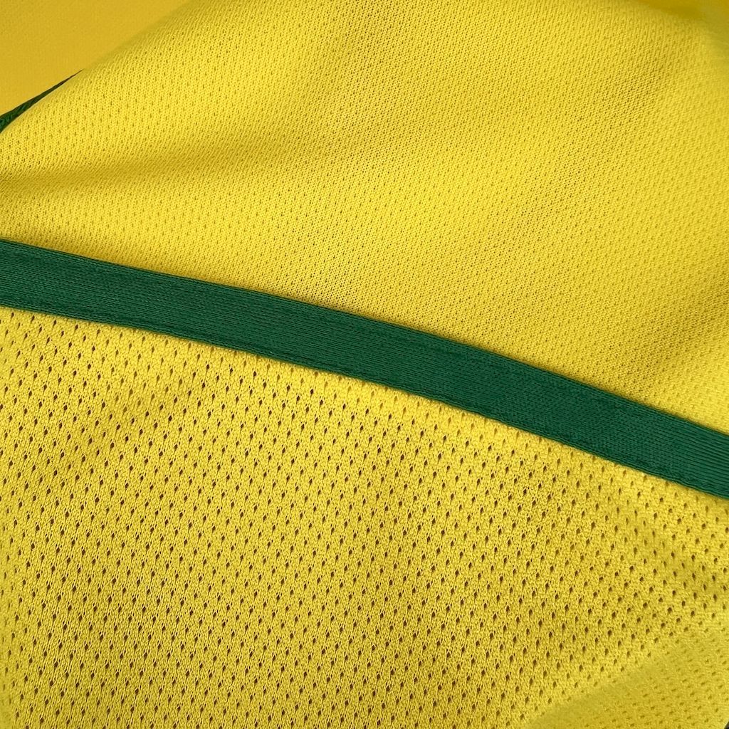c969b2aac1524d0cbb28dfa7c99b7ce3 Brazil 2002 Home Retro Jersey