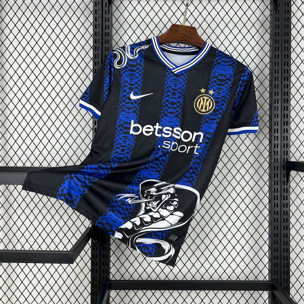 Inter Milan 202425 White Mamba Special Edition Jersey