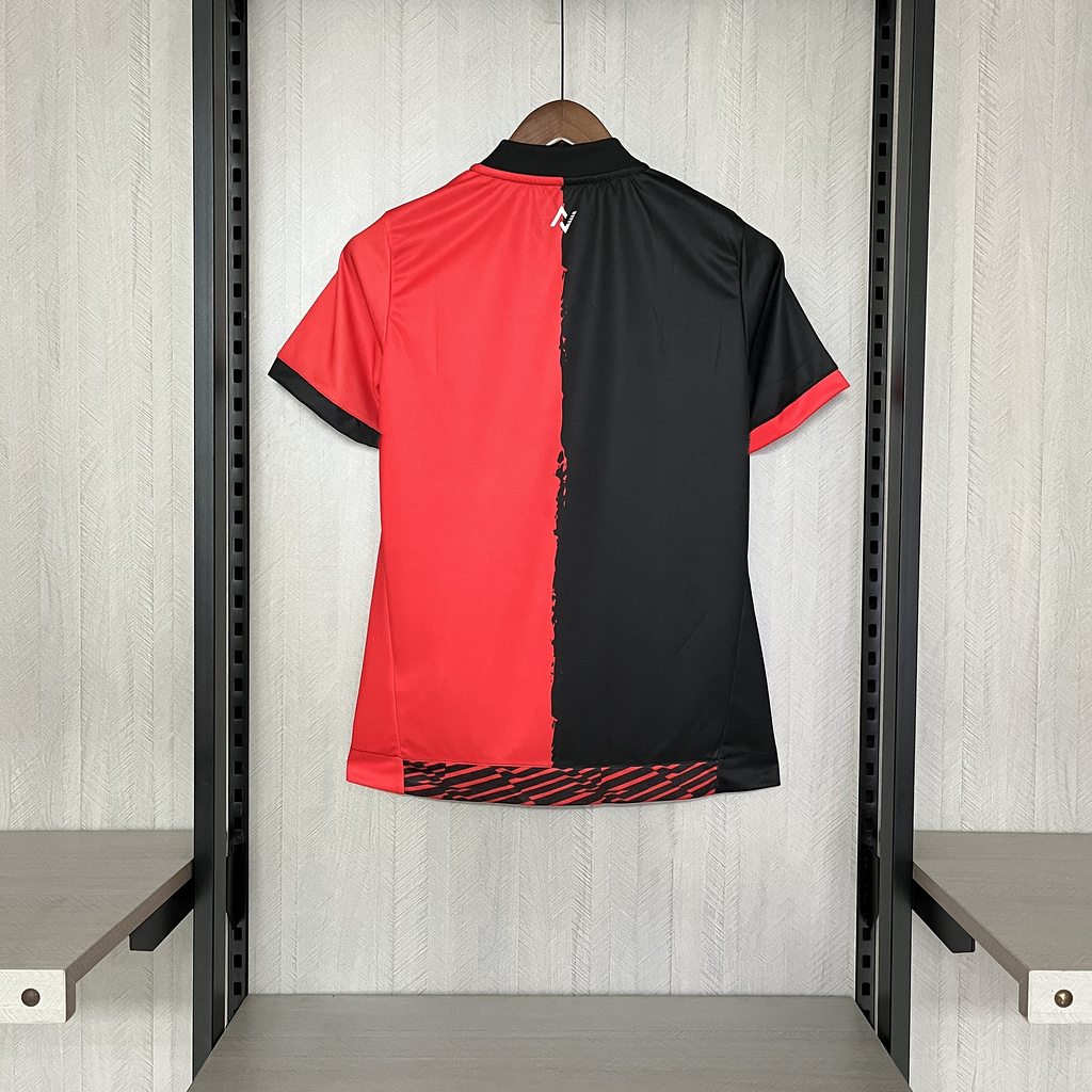 Women' 2025-26 Victoria Red Black Jersey