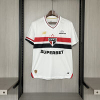 2025-26 São Paulo home all sponsors Jersey