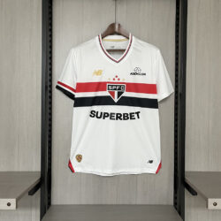 2025-26 São Paulo home all sponsors Jersey