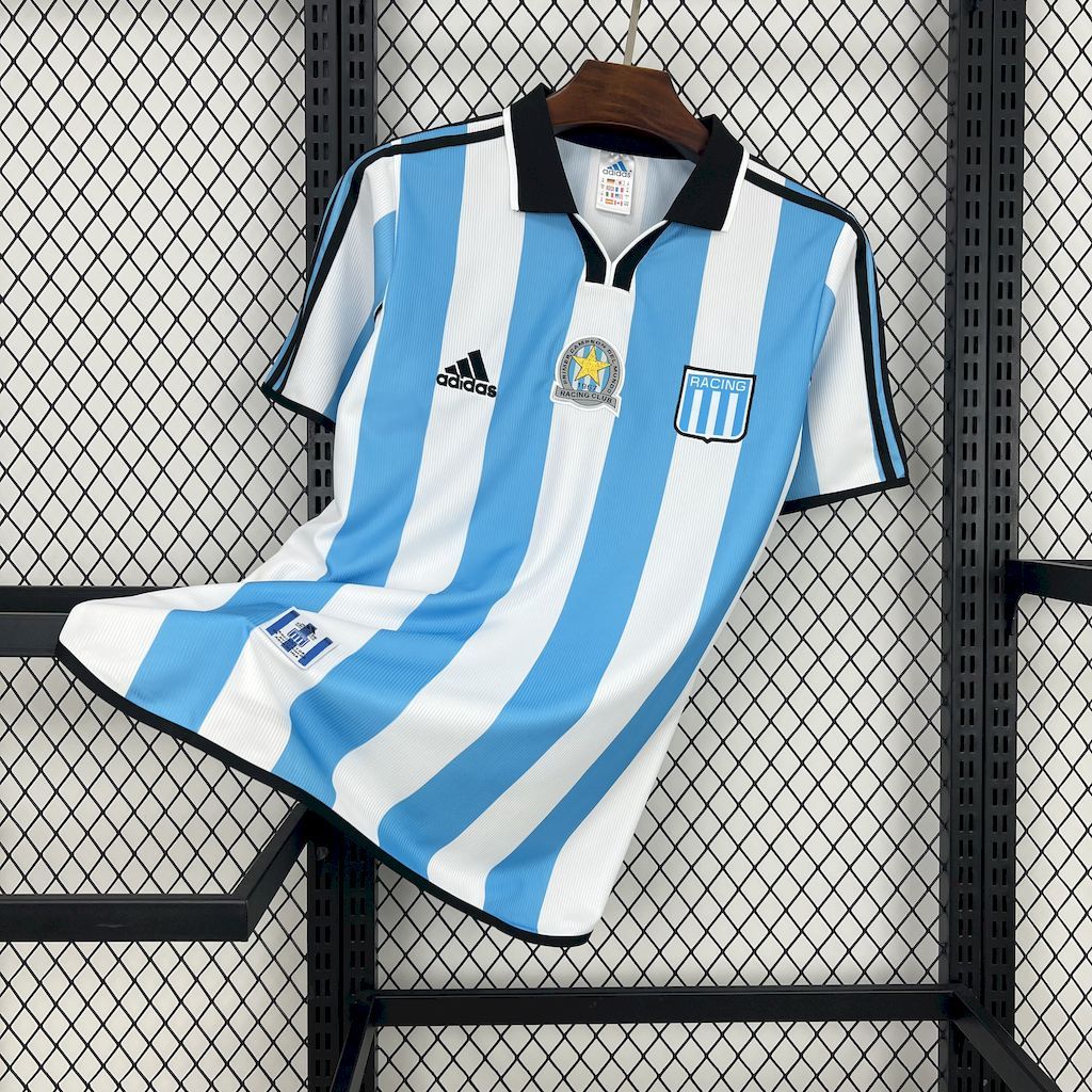 Racing Club de Avellaneda 2000-01 Home Retro Jersey