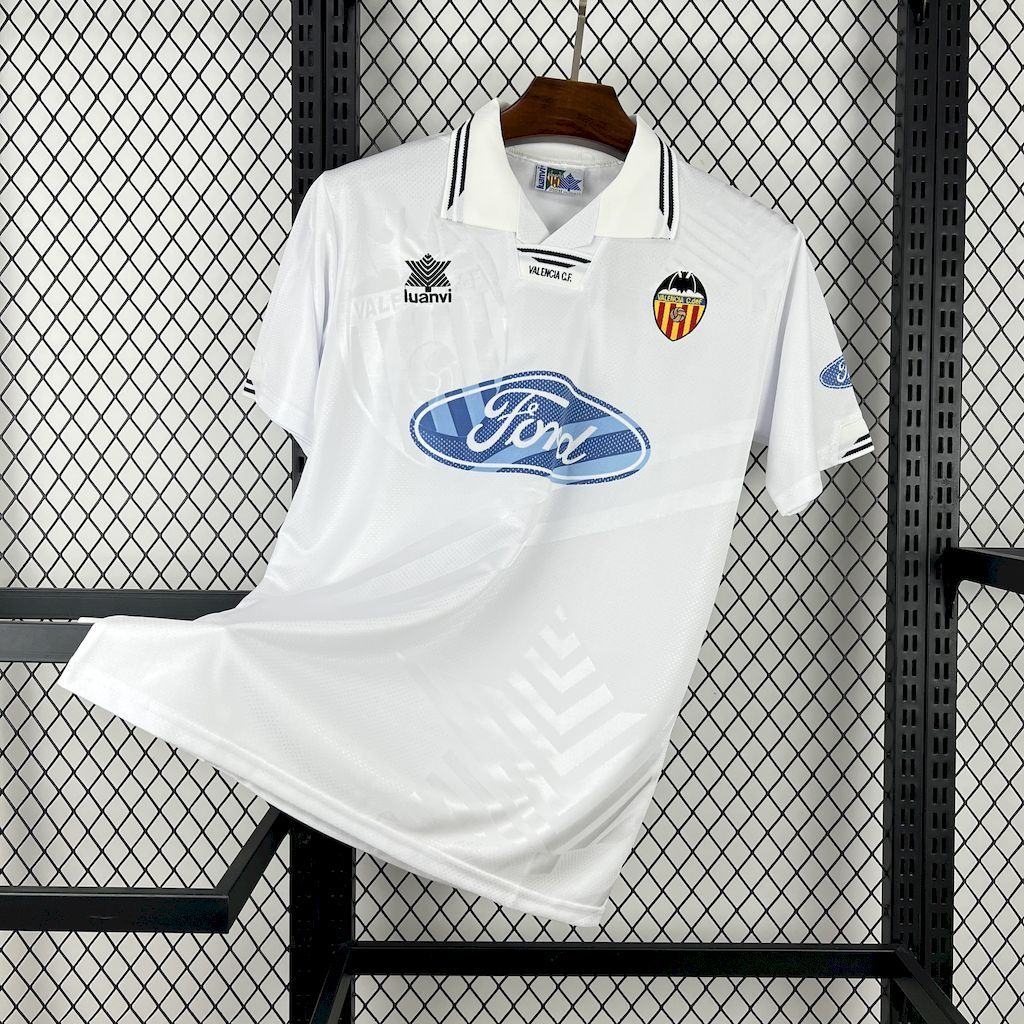 Valencia CF 1999-00 Home Retro Jersey