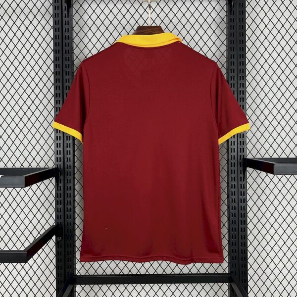 AS Roma 1989-90 Home Retro Jersey - Image 2