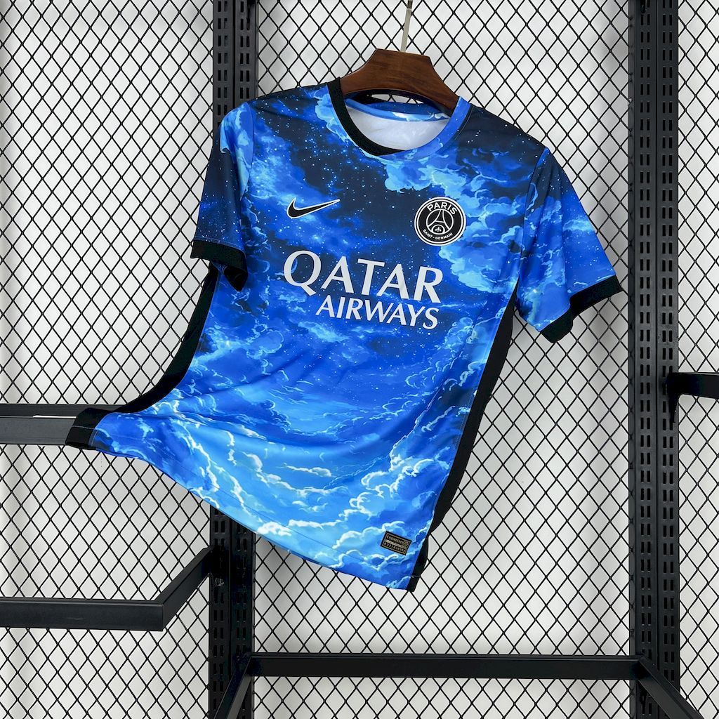 Paris Saint-Germain 2025-26 Blue sky and white clouds Jersey Paris Saint-Germain 2025-26 Blue sky and white clouds Jersey