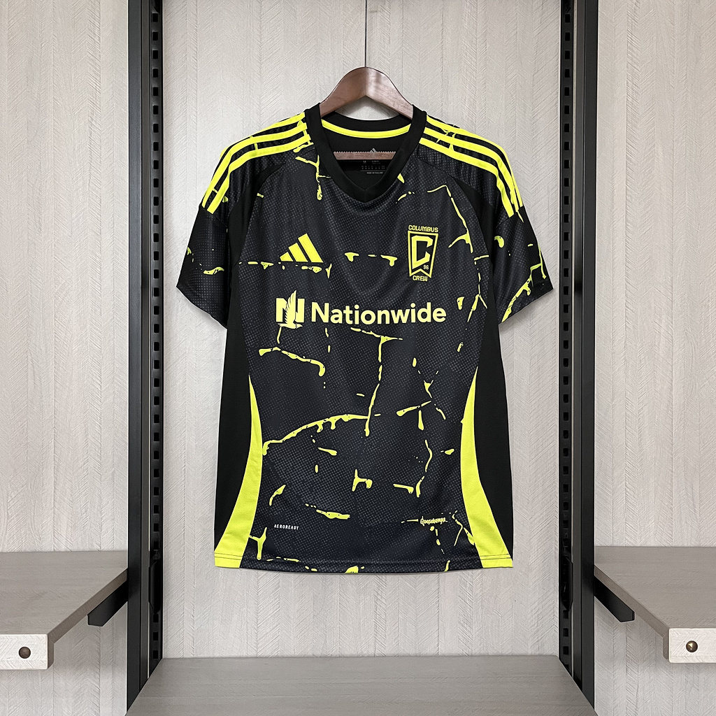 2025-26 Columbus Crew Black Jersey 2025-26 Columbus Crew Black Jersey