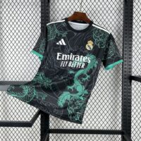 Real Madrid 2025-26 Green and Black Dragon Special Edition Jersey