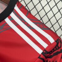 Real Madrid 202425 Red and black dragon Jersey