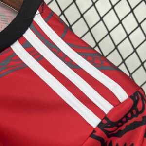Real Madrid 202425 Red and black dragon Jersey - Image 3
