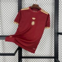 Mexico 2025-26 Gold- Red Jersey