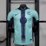 Barcelona 2025-26 Pre-match training Jersey Player Version