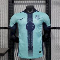 Barcelona 2025-26 Pre-match training Jersey Player Version