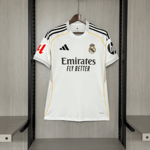 2025 26 Real Madrid home jersey